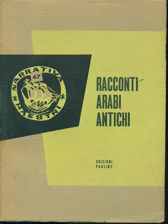 Racconti arabi antichi - copertina