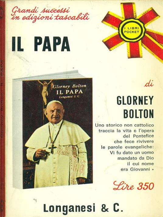 Il Papa - Glorney Bolton - copertina