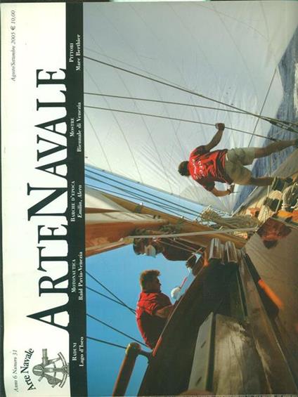 Arte Navale. Anno 6 / N. 31 - copertina