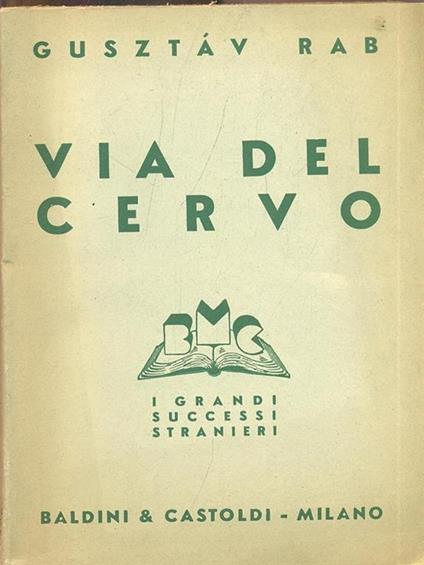 Via del cervo - copertina