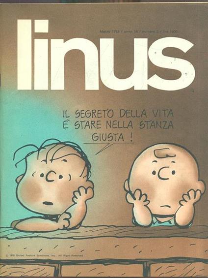 Linus N. 3/Marzo 1978 - copertina