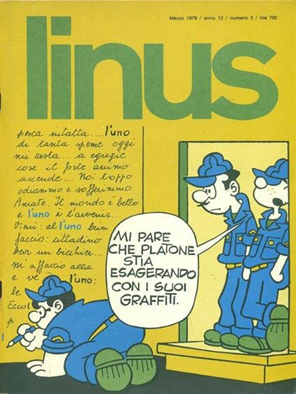 Linus N. 3 / Marzo 1976 - copertina