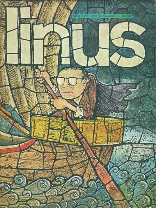 Linus N. 4 / Aprile 1977 - copertina