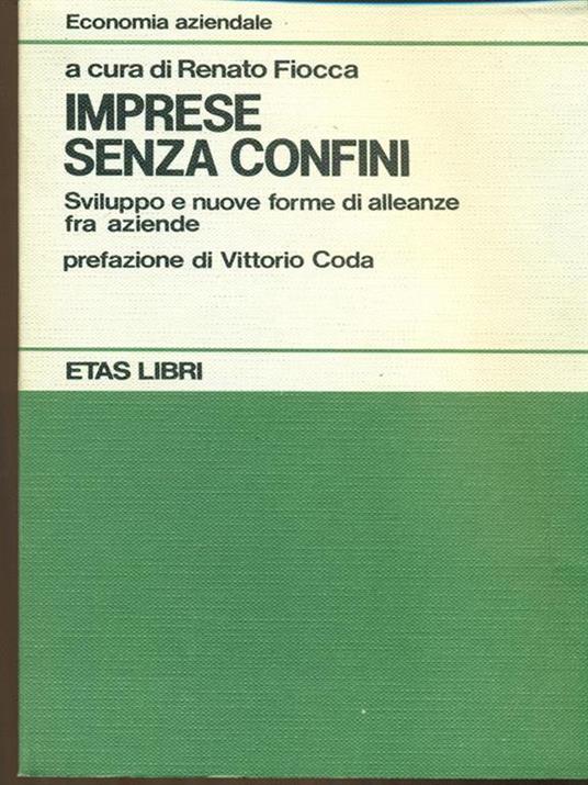 Imprese senza confini - Renato Fiocca - copertina