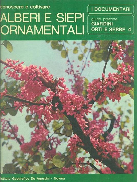 Alberi e siepi ornamentali - copertina