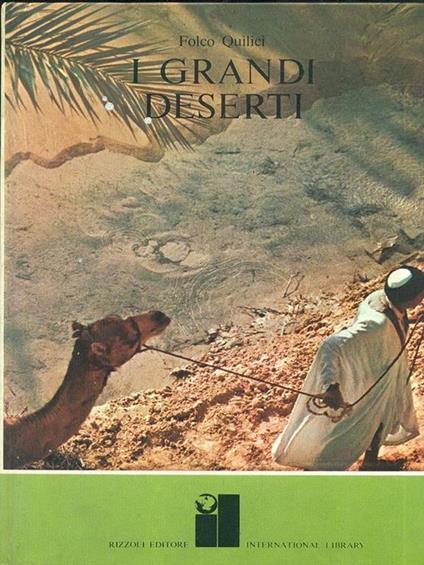 I grandi deserti - Folco Quilici - copertina