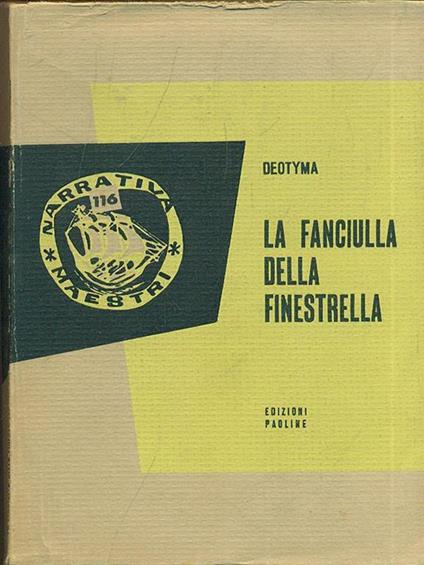 La fanciulla della finestrella - copertina