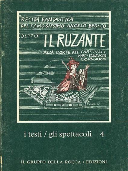 Il Ruzante - Marco Cardinali,Francesco Cornaro - copertina