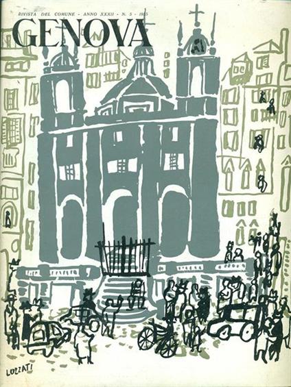 Genova N. 5. 1955 - copertina