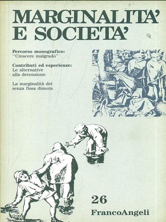 Marginalità e società N. 26/1994 - copertina