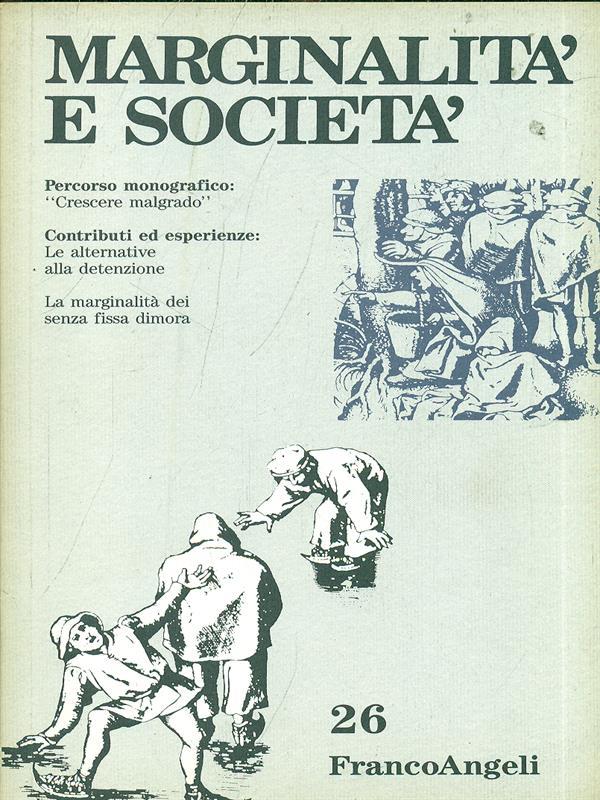 Marginalità e società N. 26/1994