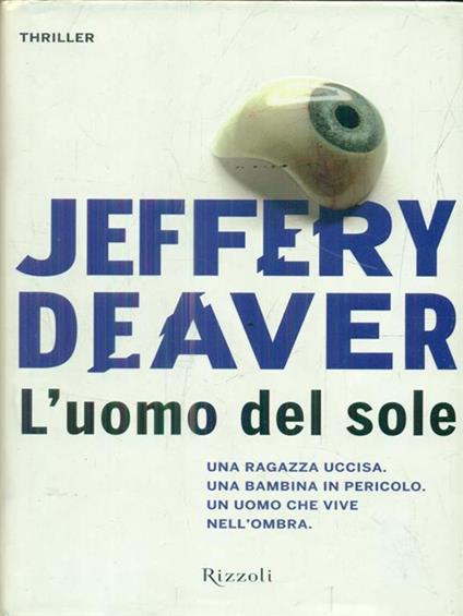 L' uomo del sole - Jeffery Deaver - copertina
