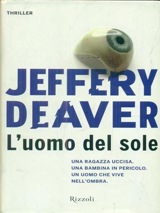 L' uomo del sole - Jeffery Deaver - copertina