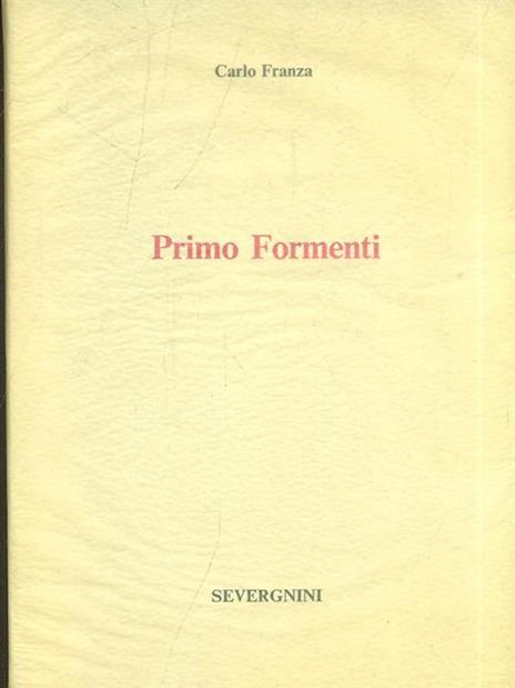 Primo Formenti - Carlo Franza - 7
