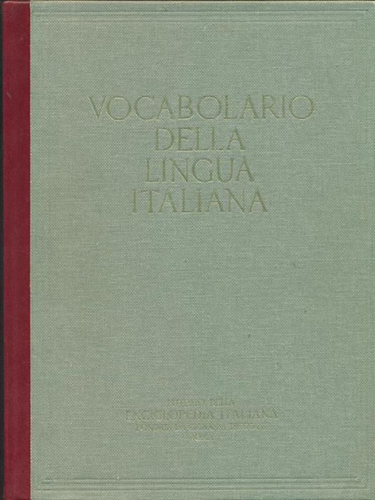 Vocabolario della lingua italiana 5 Volumi - 2
