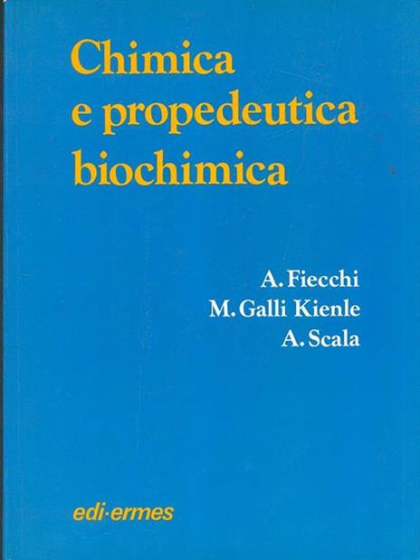Chimica e propedeutica biochimica - 3