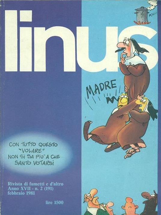 Linus n. 2. Febbraio 1981 - copertina