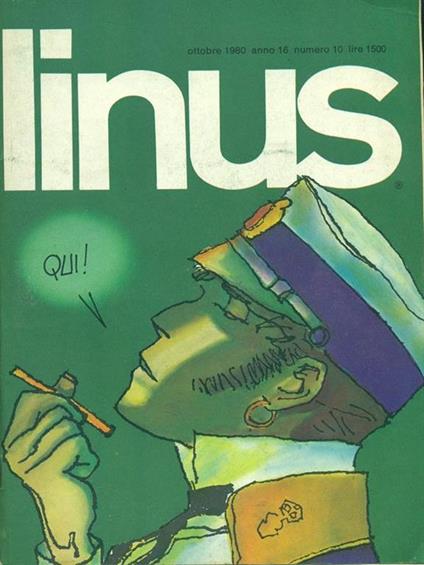 Linus n. 10. Ottobre 1980 - copertina
