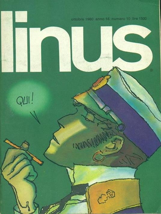 Linus n. 10. Ottobre 1980 - copertina