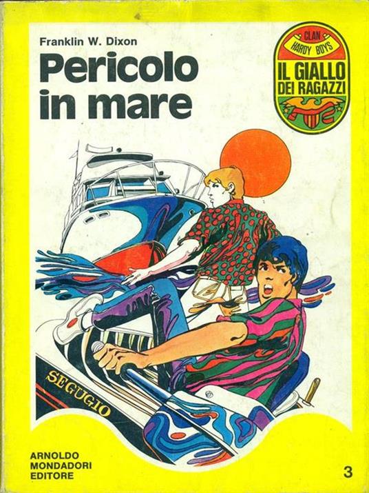 Pericolo in mare - Franklin W. Dixon - copertina