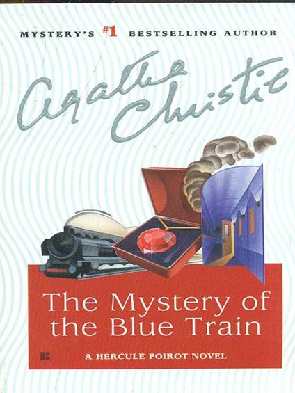 The Mystery of the Blue Train - Agatha Christie - copertina