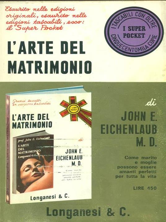 L' arte del matrimonio - copertina