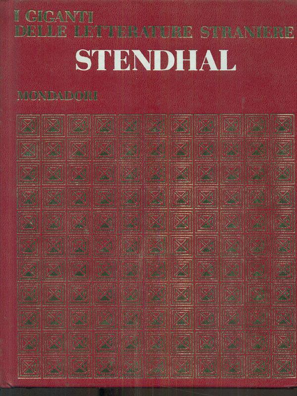 Stendhal. Opere