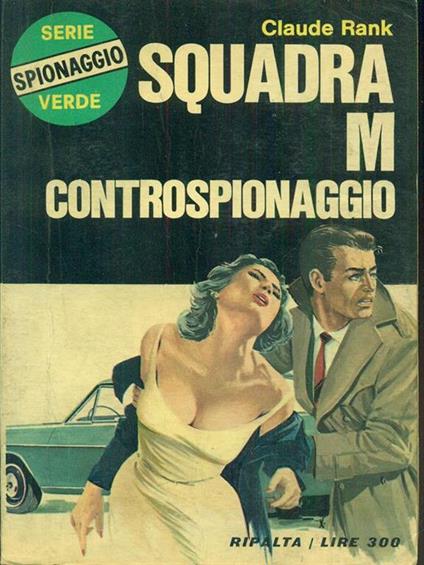 Squadra M Controspionaggio - Claude Rank - copertina