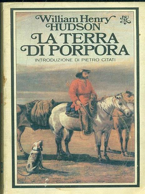 La terra di porpora - William H. Hudson - copertina