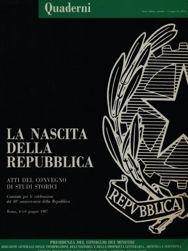 La nascita della repubblica