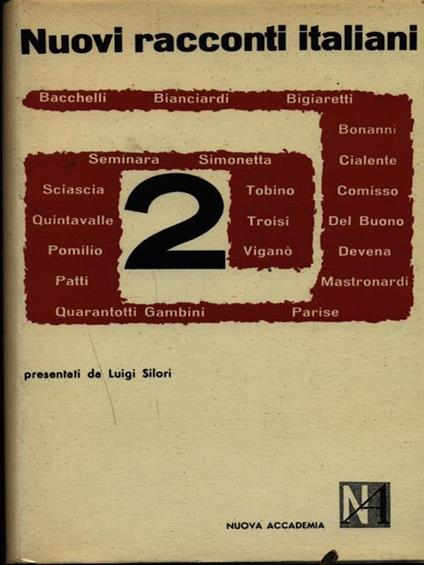 Nuovi racconti italiani 2 volume - copertina