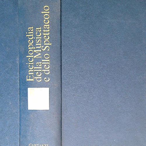 Enciclopedia Garzanti della musica e dello spettacolo