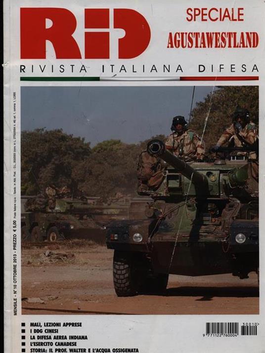 Rid Rivista Italiana Difesa n. 41557 - copertina
