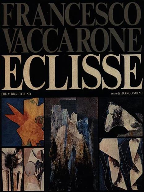 Francesco Vaccarone: Eclisse - Franco Solmi - copertina