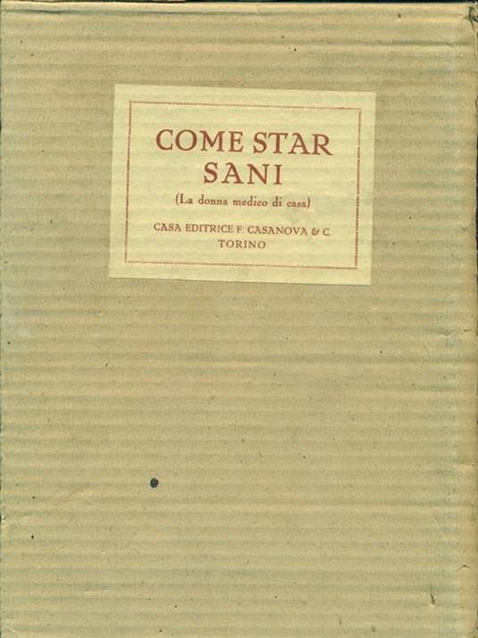 Come star sani La donna medico di casa - copertina