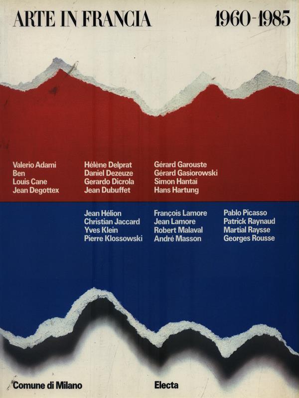 Arte in Francia 1960-1985