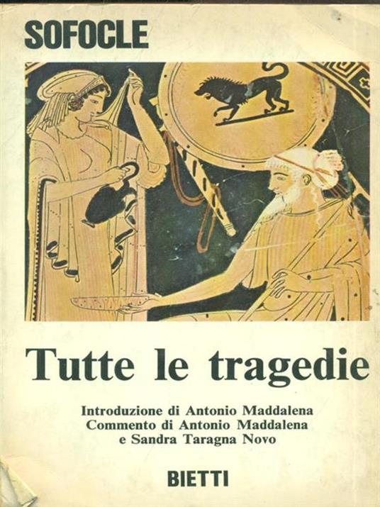 Tutte le tragedie - Sofocle - copertina