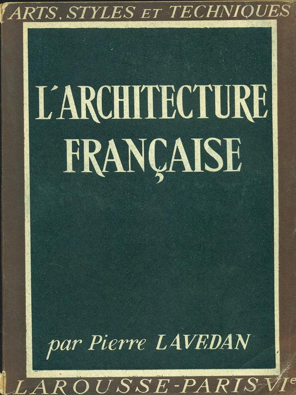L' architecture francaise