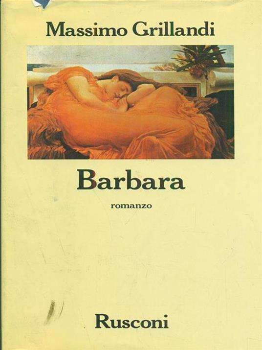 Barbara - Massimo Grillandi - copertina