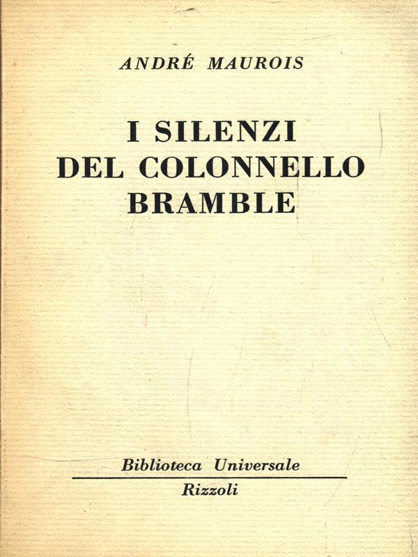 I silenzi del colonnello Bramble