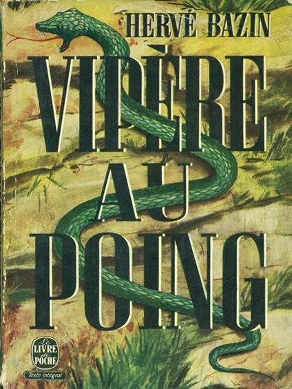 Vipere au poing - copertina