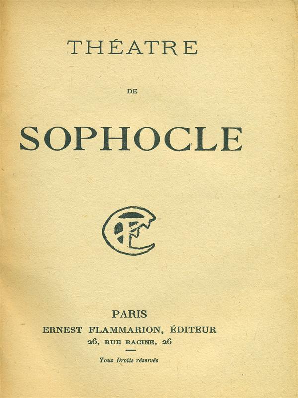 Theatre de Sophocle