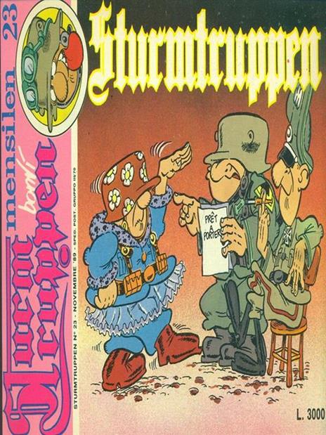 Sturmtruppen 23 / novembre 89 - Bonvi - 2