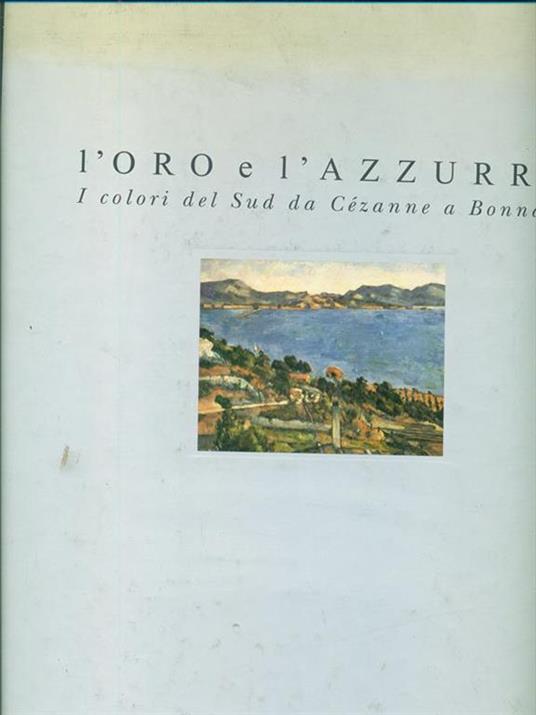L' oro e l'azzurro - Marco Goldin - copertina