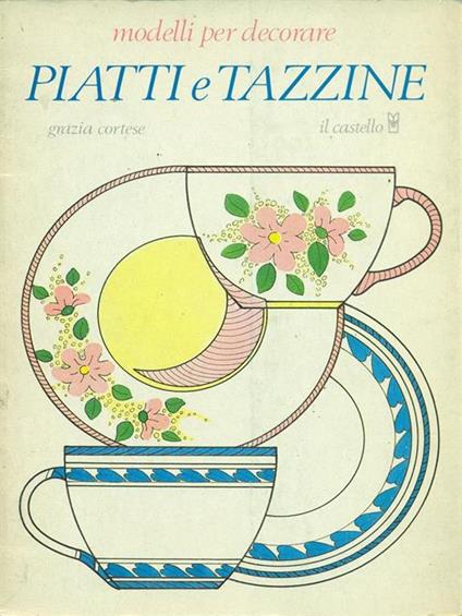 Modelli per decorare piatti e tazzine - copertina