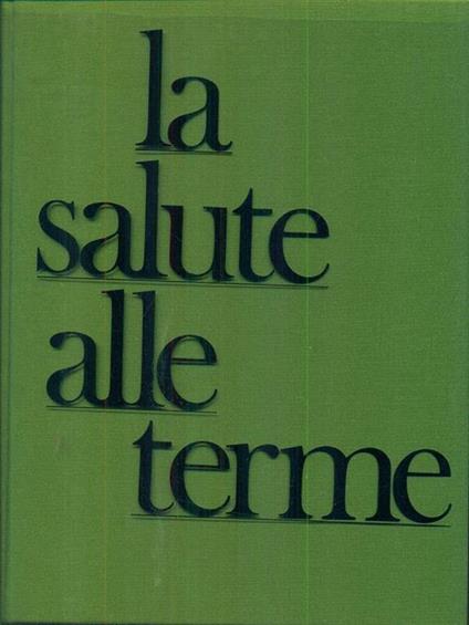 La salute alle terme - copertina