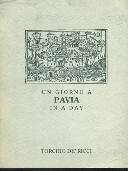 Un giorno a Pavia in a day - copertina