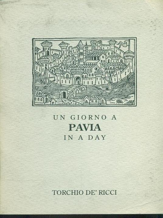 Un giorno a Pavia in a day - copertina