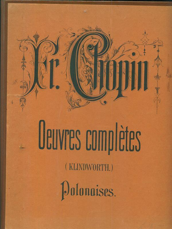 Oeuvres completes. Polonaises