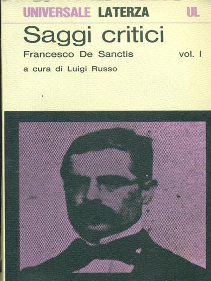 Saggi critici. 3 volumi - Francesco De Sanctis - copertina
